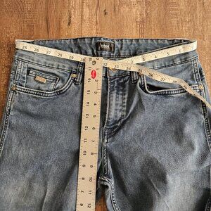 Hugo Boss Jeans Delaware Slim Fit Cotton Blend, 32/32, Dark Blue